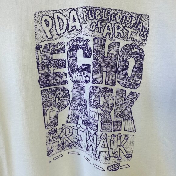 Black PDA Echo Park Art Walk T-Shirt - Picture 3 of 6